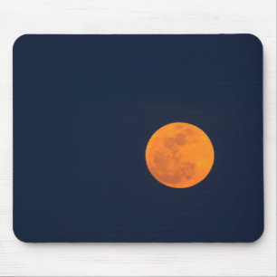 Tapis De Souris Lever de lune de la Super Lune   Savannah, Géorgie