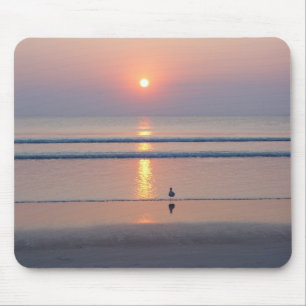 Tapis De Souris Lever de soleil Mousepad d'océan de Daytona Beach