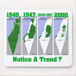Tapis De Souris L'évolution de la Palestine