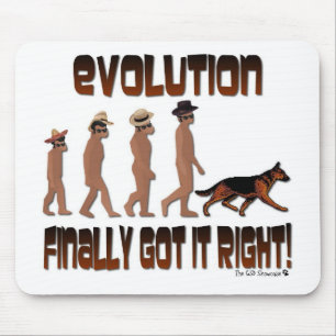 TAPIS DE SOURIS L'ÉVOLUTION L'A FINALEMENT OBTENU DROIT !
