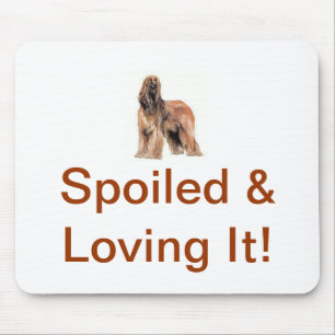 Tapis De Souris Lévrier afghan