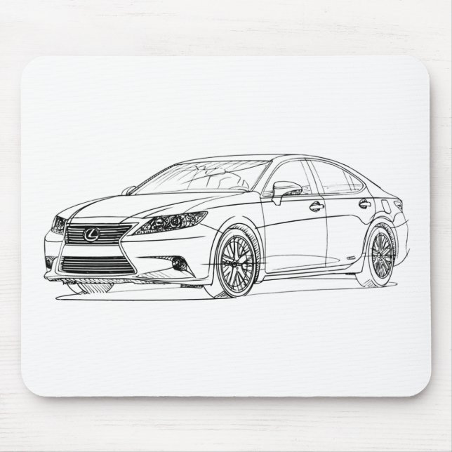 Tapis De Souris Lex ES300H 2013 (Devant)