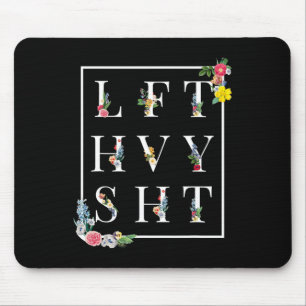 Tapis De Souris Lft Hvy Sht Drôle Mens Gym Rat Entraînement Puissa