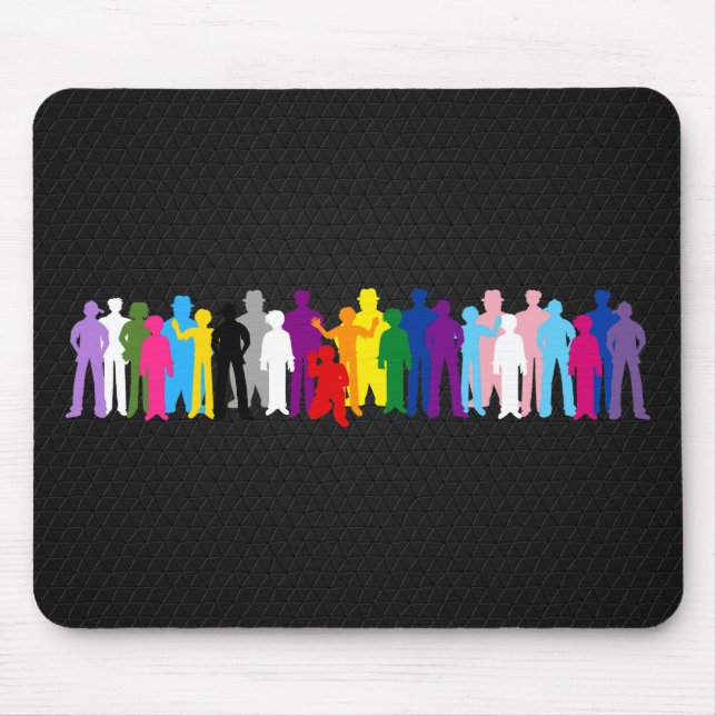 Tapis De Souris LGBT We The People Design (Devant)