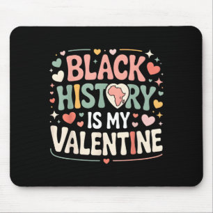 Tapis De Souris L'histoire des Noirs est mon mois de la Saint-Vale
