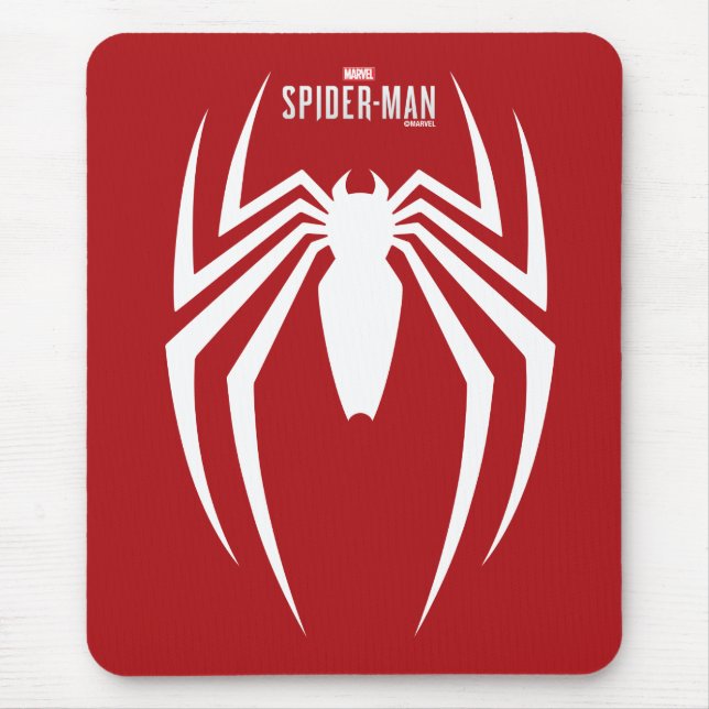 Tapis De Souris L'homme-araignée de Marvel | Emblème de l'araignée (Devant)