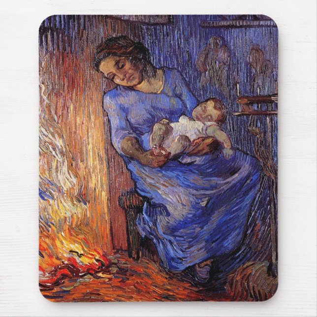 Tapis De Souris L'homme est en mer par Vincent van Gogh (Devant)