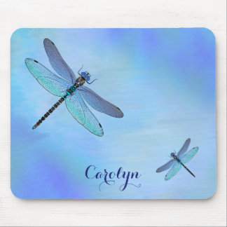 Tapis de souris libellules