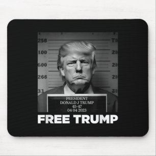 Tapis De Souris Libérez Donald Trump Mushot