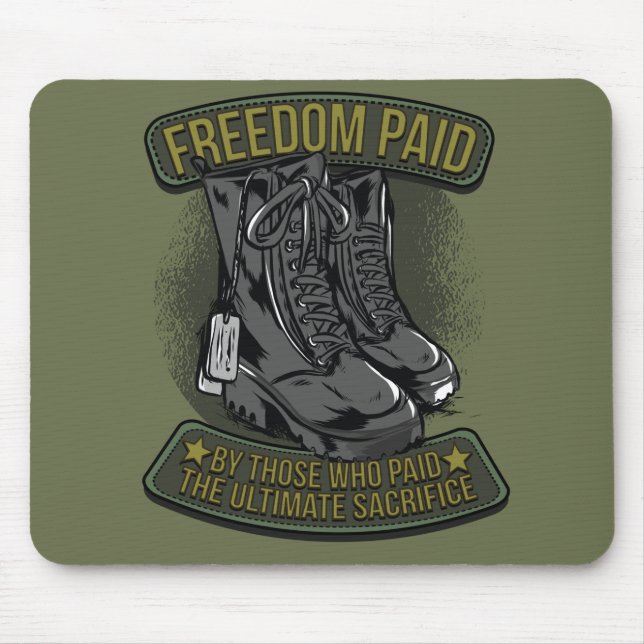 Tapis De Souris Liberté de l'armée (Devant)