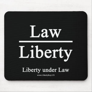 Tapis De Souris Liberté sous la loi
