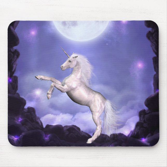 Tapis De Souris Licorne de Mousepad (Devant)