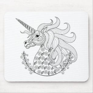 Tapis De Souris Licorne inspirée
