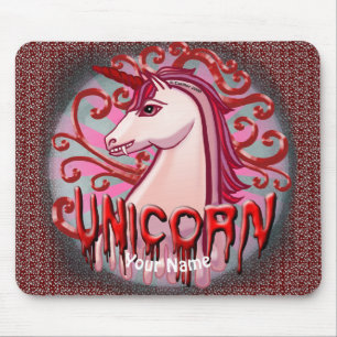 Tapis de souris Licorne Vampire
