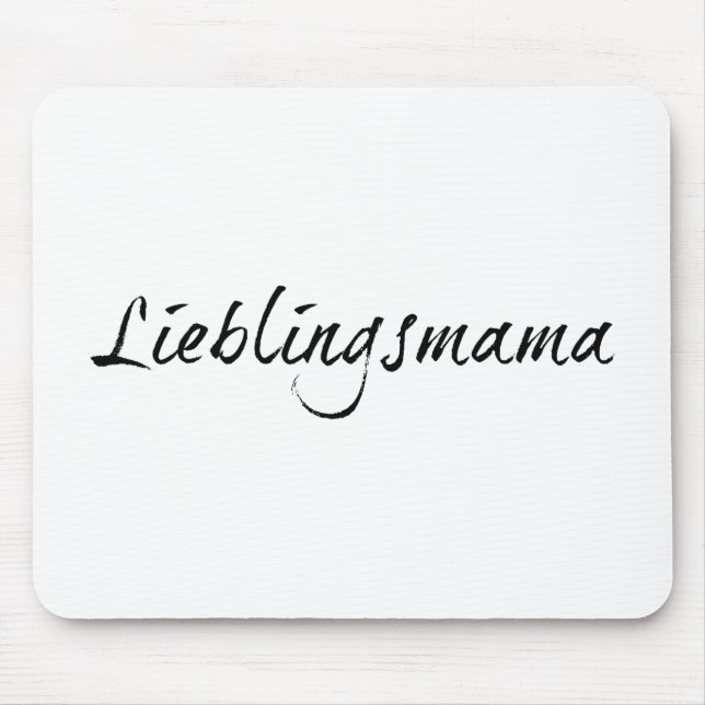 Tapis De Souris Lieblingsmama (Devant)