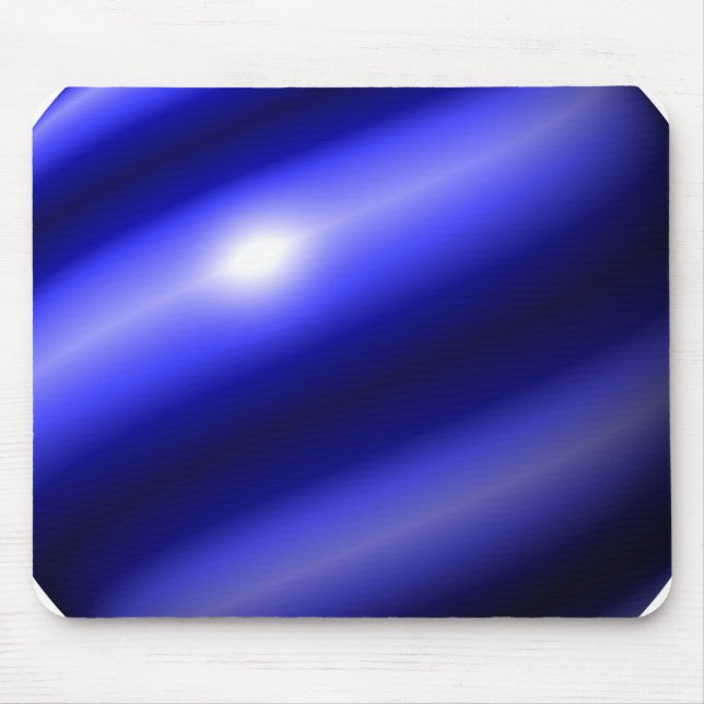 Tapis De Souris Ligne bleue mince (Devant)