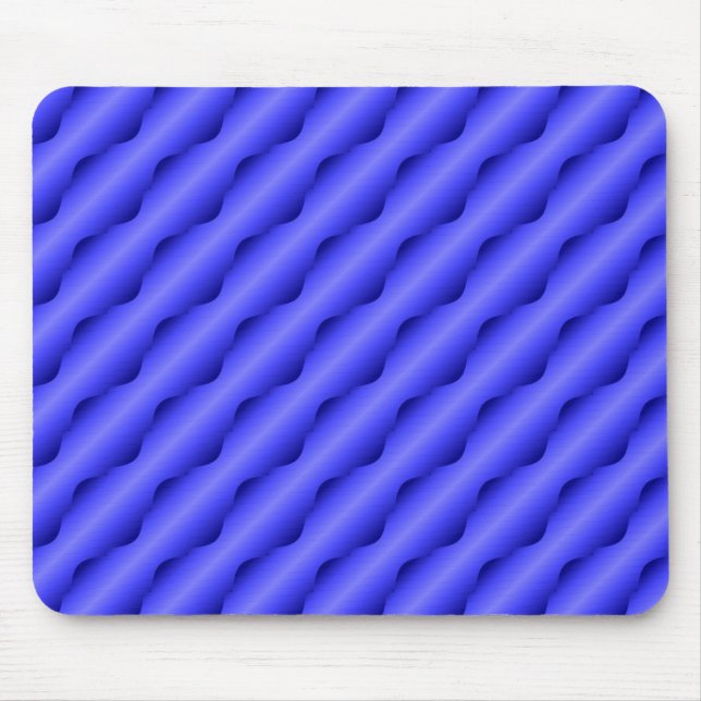 Tapis De Souris Ligne bleue mince (Devant)