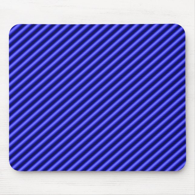 Tapis De Souris Ligne bleue mince (Devant)