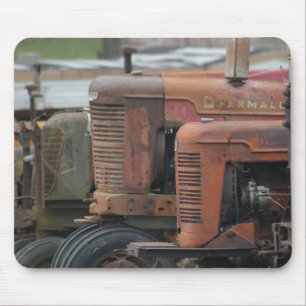 Tapis De Souris Ligne rouge Mousepad de tracteur