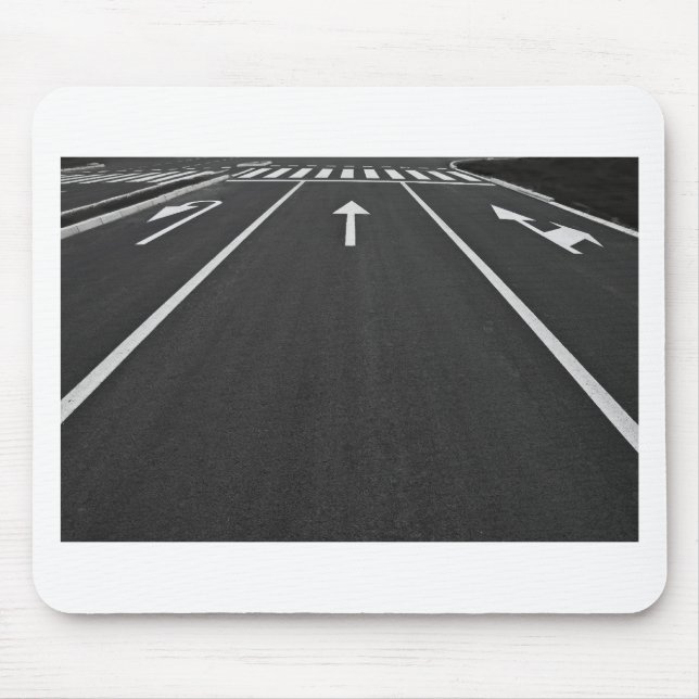 Tapis De Souris lignes de rue (Devant)