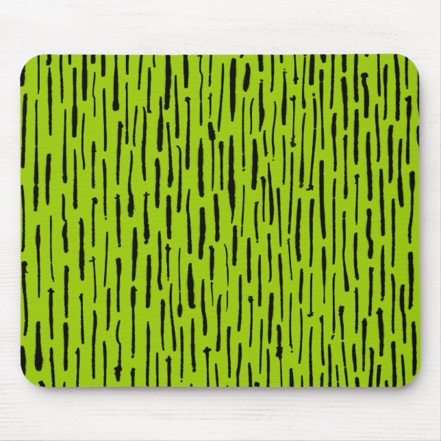 Tapis De Souris Lignes d'encre - Martian Green (Devant)