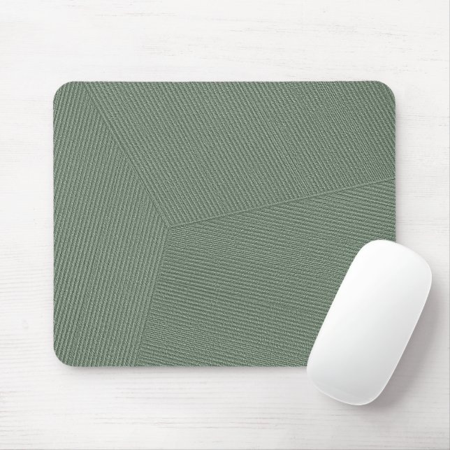 Tapis De Souris Lignes Kombu vert (Avec souris)