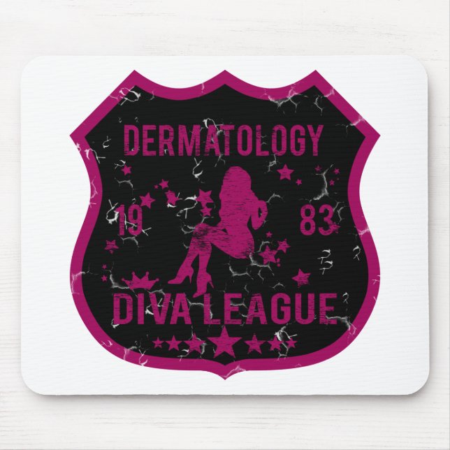 Tapis De Souris Ligue 1983 de diva de dermatologie (Devant)