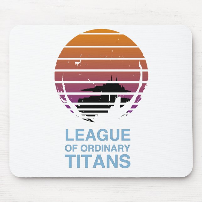 Tapis De Souris Ligue alternative Mousepad (Devant)