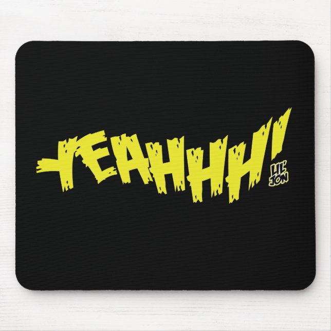 Tapis De Souris Lil Jon "Yeeeah !" Jaune (Devant)