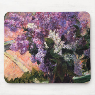 Tapis De Souris Lilacs dans une fenêtre par Mary Cassatt