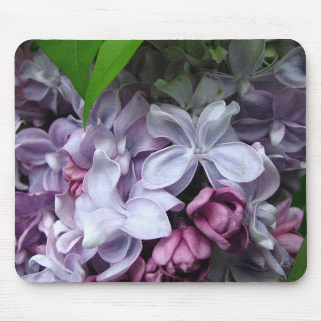 Tapis De Souris Lilas Mousepad (Devant)
