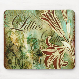 Tapis De Souris Lillies