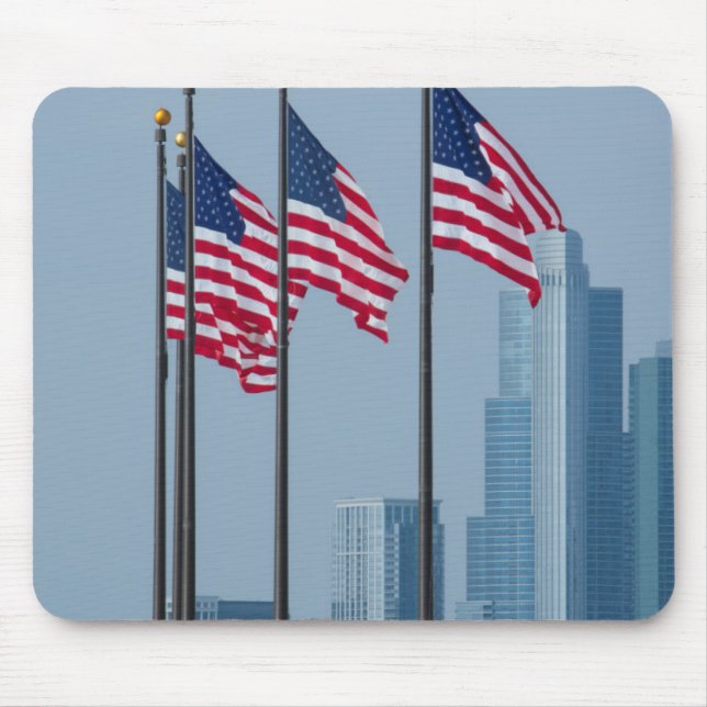 Tapis De Souris L'Illinois, Chicago. Le pilier de marine, USA (Devant)
