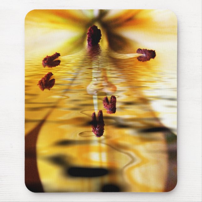 Tapis De Souris Lillium d'eau Mousepad (Devant)