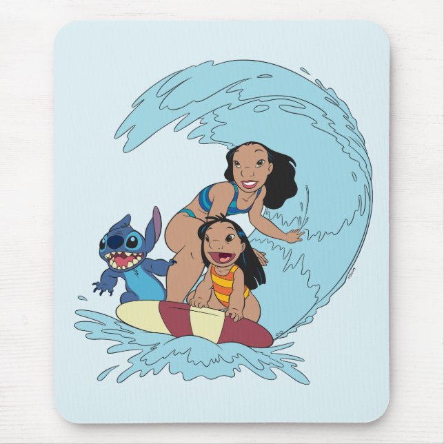 Tapis De Souris Lilo, Stitch et Nani (Devant)