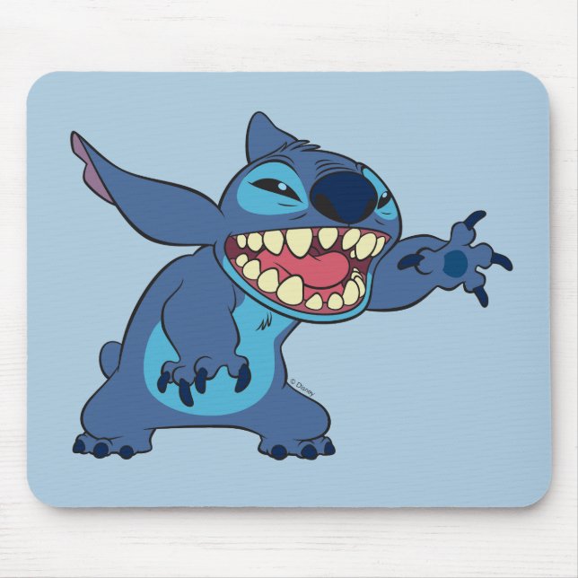 Tapis De Souris Lilo & Stitch Stitch dents (Devant)