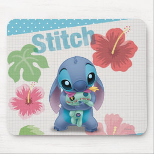 Tapis De Souris Lilo & Stitch   Stitch & Scrump