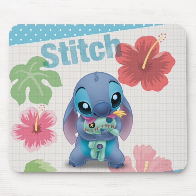 Tapis De Souris Lilo & Stitch | Stitch & Scrump (Devant)