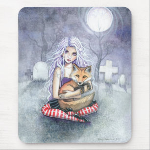 Tapis De Souris L'Imaginaire gothique Fox d'Annie Mousepad