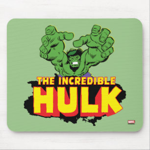 Tapis De Souris L'incroyable logo de Hulk