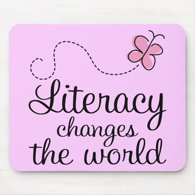 Tapis De Souris L'instruction de papillon change le cadeau du (Devant)