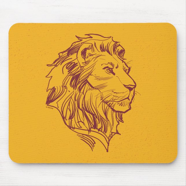 Tapis De Souris Lion King | Plan de profil Simba adulte (Devant)