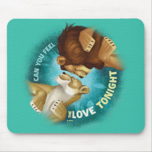 Tapis De Souris Lion King   Pouvez-Vous Sentir L'Amour Ce Soir ?