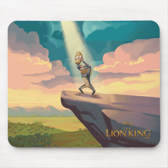 Tapis De Souris Lion King | Rafiki présente Simba Graphic (Devant)