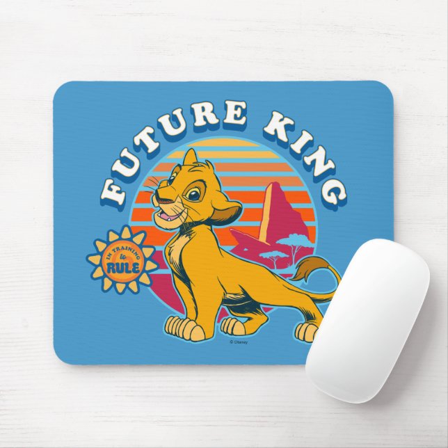 Tapis De Souris Lion King | Simba - Futur Roi (Avec souris)