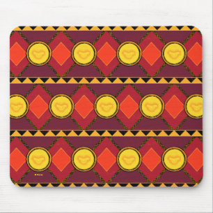 Tapis De Souris Lion King   Simba Icon Motif de style africain