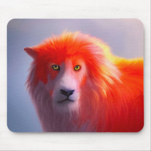 Tapis De Souris Lion orange