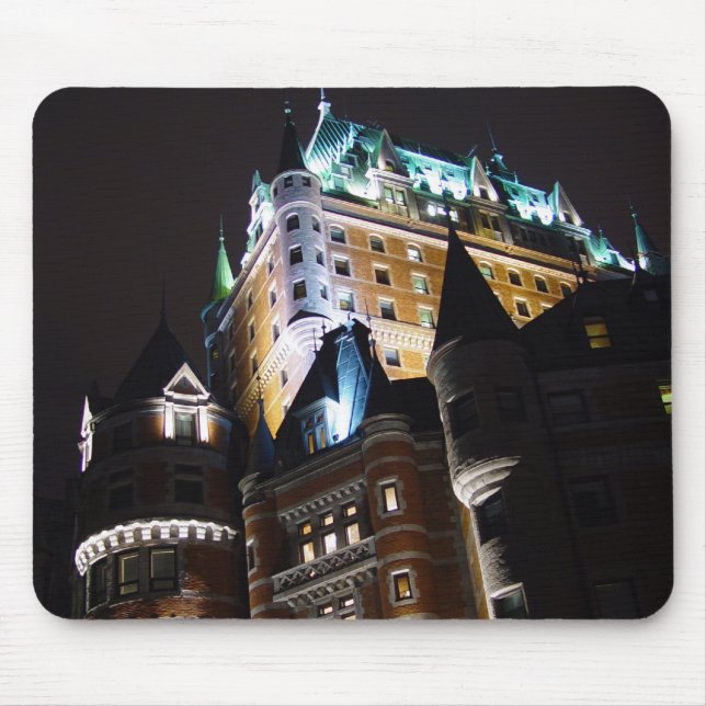 Tapis De Souris Lit de château de Frontenac de château la nuit (Devant)