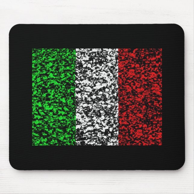 Tapis De Souris L'Italie - drapeau (Devant)