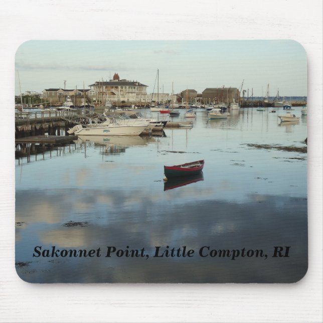 Tapis De Souris Little Compton, RI - Sakonnet Point, Port (Devant)